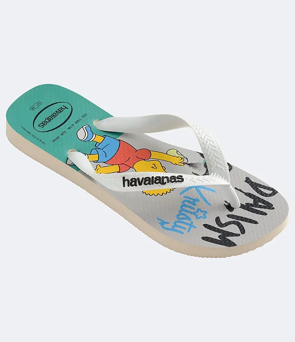 Chinelo Havaianas com Estampa The Simpsons