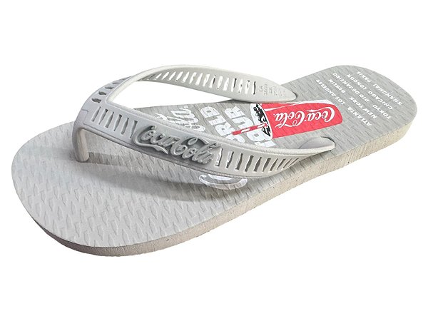 Sandália Masculina Coca-Cola cc4501 Cinza