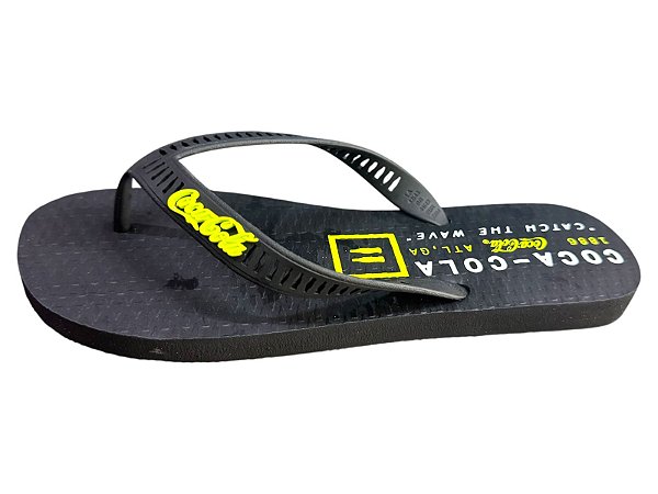 Sandália Masculina Coca-Cola CC4684 Preto