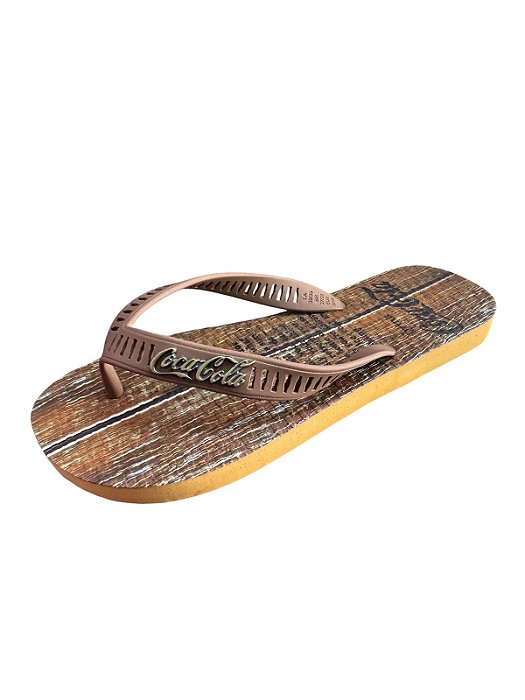 Sandália Masculina Coca-Cola CC4426 Bege