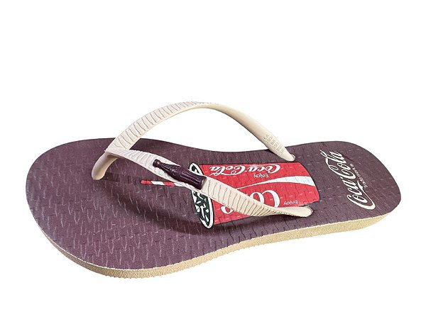 Sandália Feminina Coca-Cola CC4678 Rosê Claro