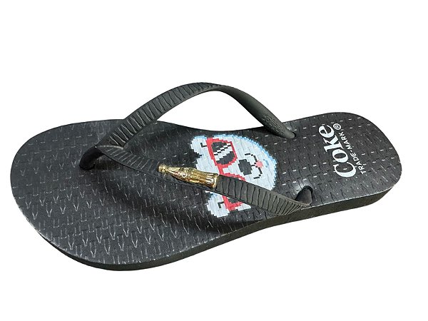 Sandália Feminina Coca-Cola CC4672 Preto