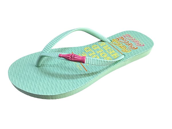 Sandália Feminina Coca-Cola CC4374 Verde Claro