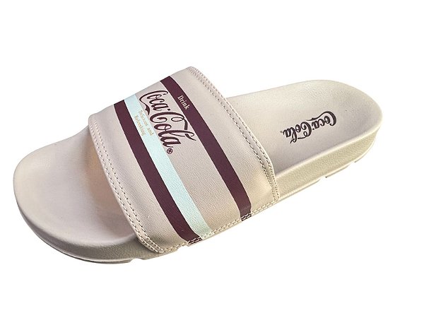 Chinelo Coca-Cola Slide Groove Rosa CC4446