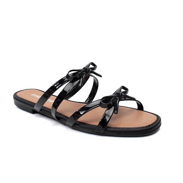 Chinelo Slide Moleca Feminino com Laços  5435.548