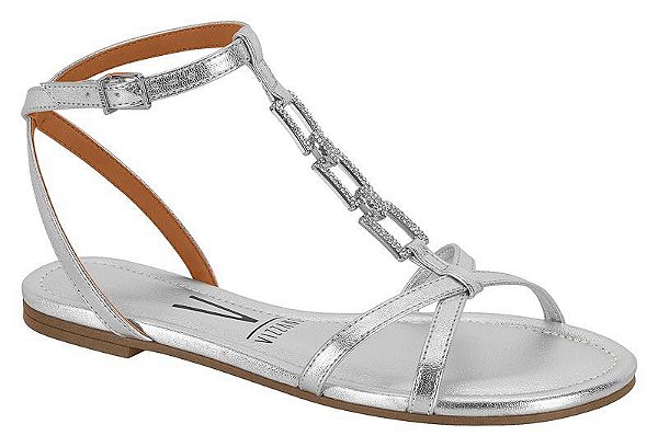 Rasteirinha Feminina Vizzano Metalizada - 62351810