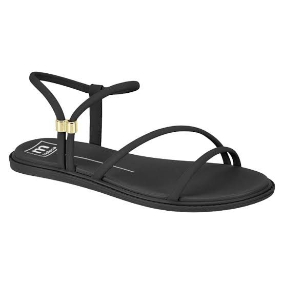 Sandália Moleca Flat Regulável Tiras Finas Feminina 5450,235