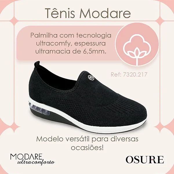 Tênis Modare Feminino Ultra Conforto – Ortopédico