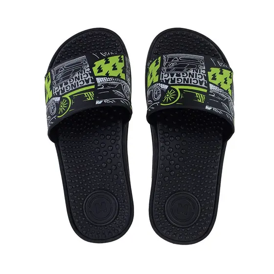 Chinelo Slide Infantil Masculino Molekinho Preto 2421,115