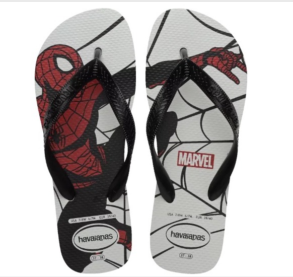 Chinelo Havaianas Top Marvel Logomania