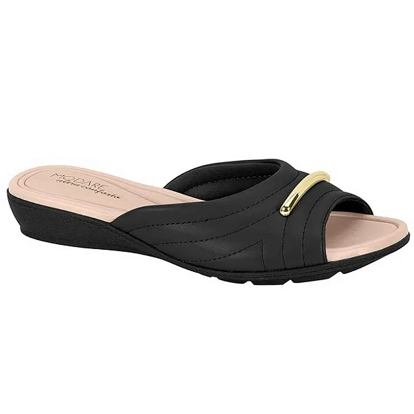 Tamanco Feminino Ultraconforto Napa Preto Modare 7127.246
