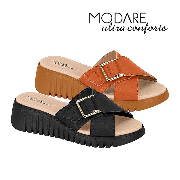 Tamanco Anabela Feminino Modare 7197.100