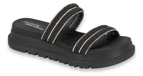 Sandália Papete Feminina Modare Ultra Conforto Moda Casual 7200.103