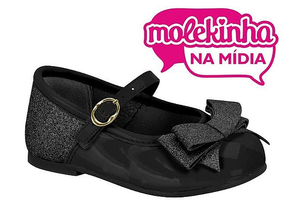Sapatilha Molekinha Infantil Menina com Glitter 2106.1043