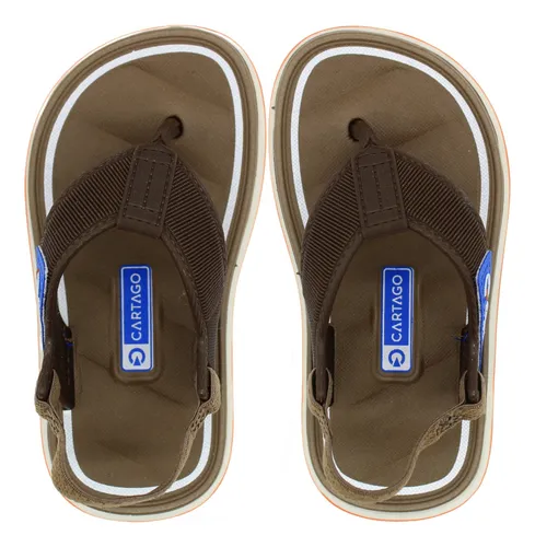 Sandália de Dedo Infantil Baby Cartago Malaga Sport 12406 – Menino
