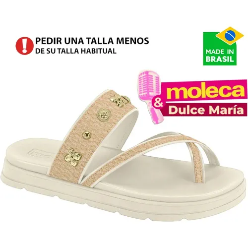 Sandália Flat Feminina Moleca 5490.125