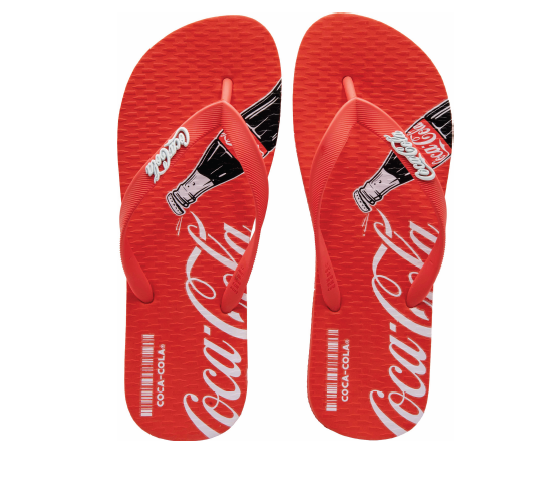 Chinelo Masculino Coca-Cola Original CC4864 – Vermelho