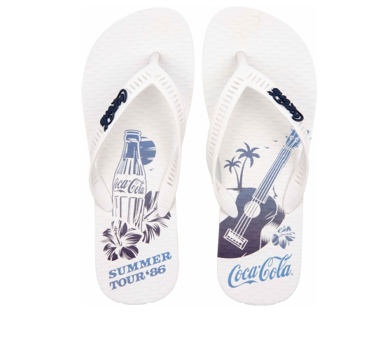 Chinelo Masculino Coca-Cola Original CC4860 – Branco