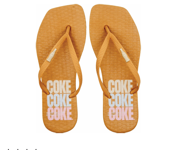 Sandália Feminina Coca-Cola CC4808