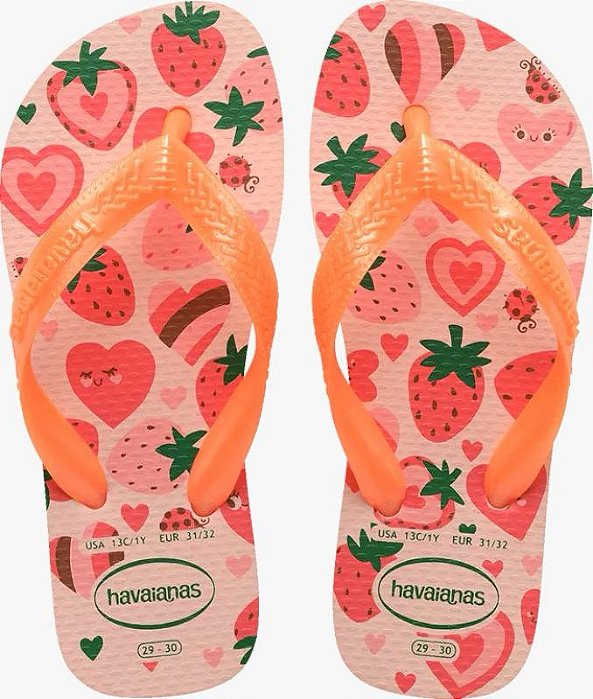 Chinelo Havaianas Infantil Flores