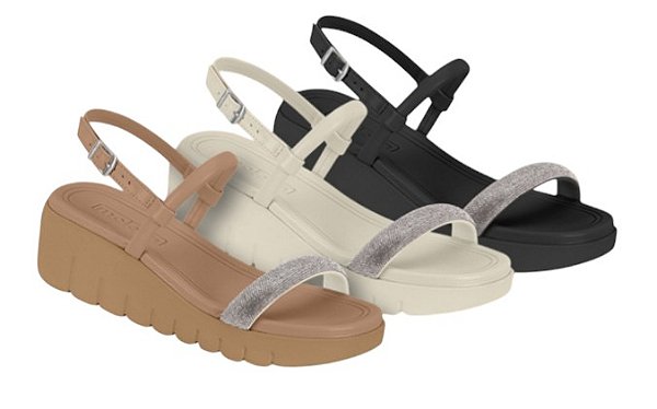 Sandália Moleca Anabela Cristal 5536.106