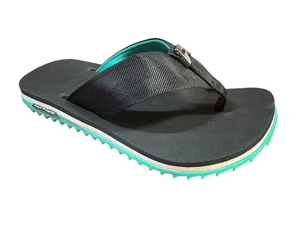 Chinelo Masculino Kenner Kivah Line – Verde Água