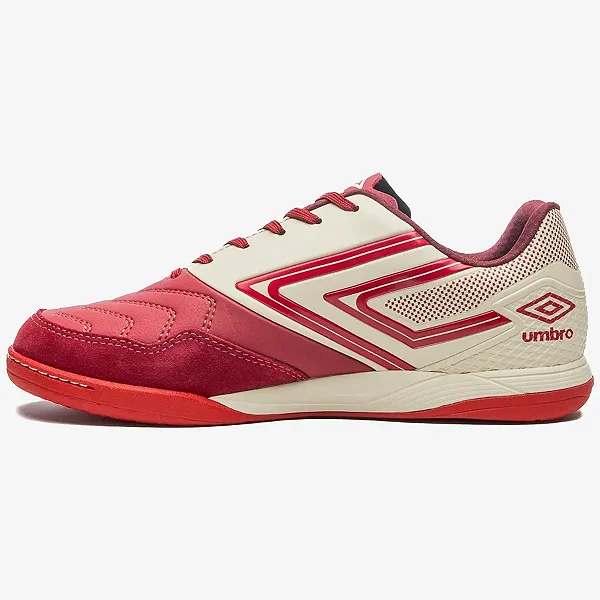 Chuteira Futsal Umbro Pro 5 Bump Club Unissex Vermelho