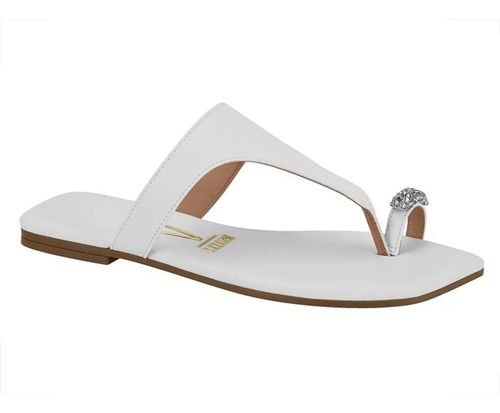 Sandália Feminina Rasteira Elegante Pedraria Vizzano 6553110