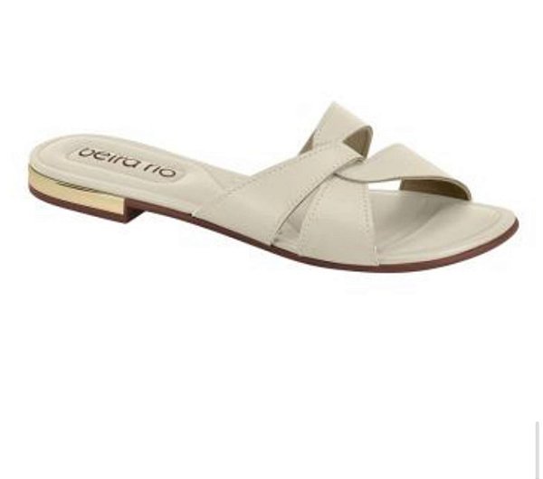 Tamanco Beira Rio Rasteiro Preto Feminino 8263.985