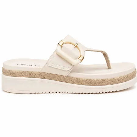 Tamanco Anabela Flatform de Dedo 8575.106