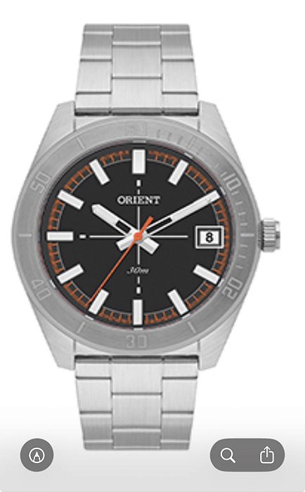 . P1SX - RELOGIO PULSO ORIENT - QUARTZ,ANLGO.CX.ACO INOX.CAL.VX62E22 - D.C.R.E 2026/031538