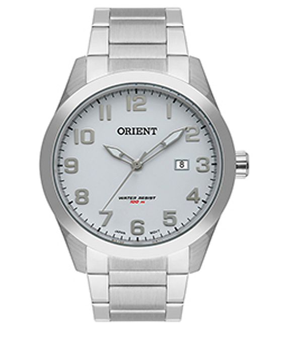 . B2SX - RELOGIO PULSO ORIENT - QUARTZ,ANLGO.CX.ACO INOX.CAL.VX42E11 - D.C.R.E 2019/078095