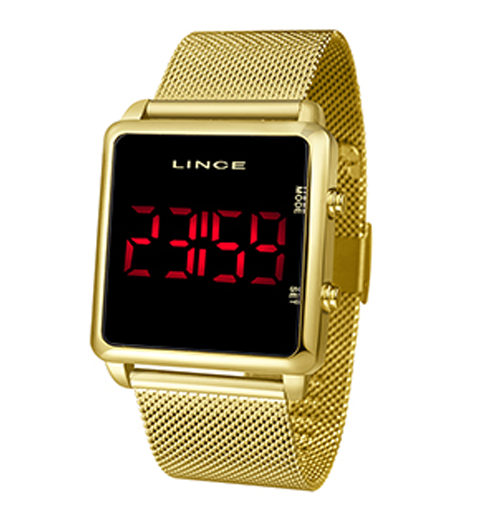 . PXKX - RELOGIO PULSO LINCE - QUARTZ,DIGITAL.CX.MET.COM.CAL.BJ3382 - D.C.R.E 2019/041353