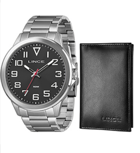 . K0ASP2SX - RELOGIO PULSO LINCE M - QUARTZ,ANLGO.CX.MET.COM.CAL.2035 - D.C.R.E 2024/327200