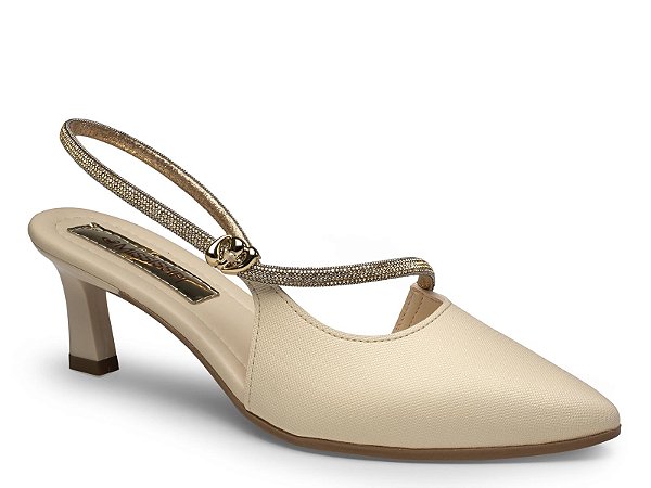 Sapato Feminino Mississipi Veroni Trigo J2441