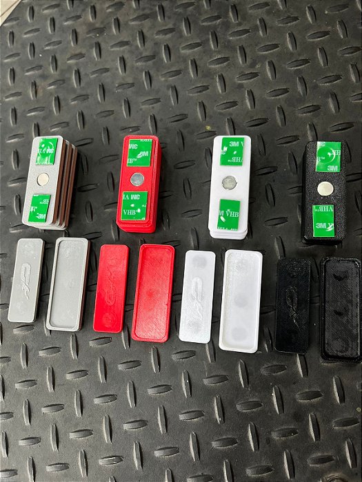 Suporte de placa magnético (imã - placa delete)