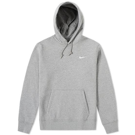 Moletom Nike Swoosh Sportswear Cinza