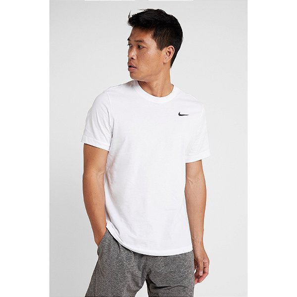 Camiseta Nike Algodão Swoosh Bordado