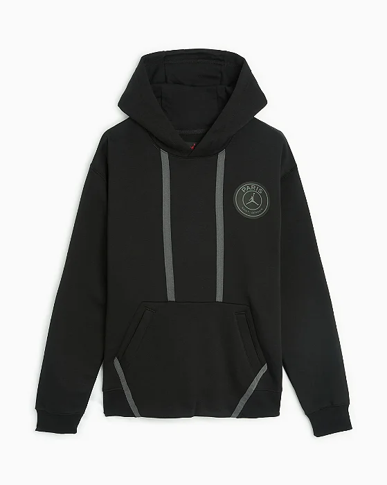 Moletom Jordan x PSG Fleece Preto