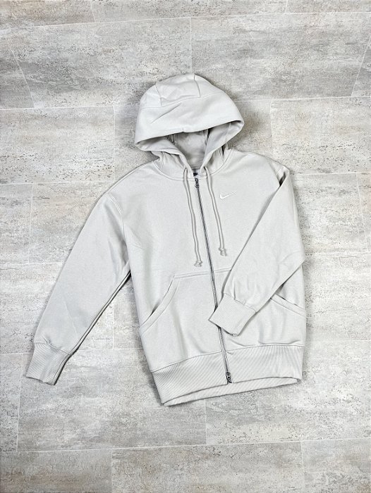 Moletom Nike Mini Swoosh Creme