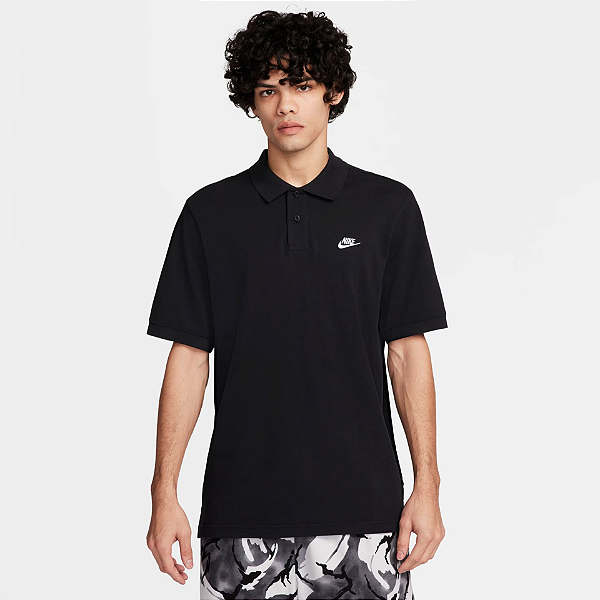 Polo Nike Sportswear Preta FN3894