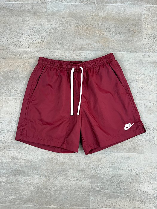 Shorts Nike Sportswear Bordô