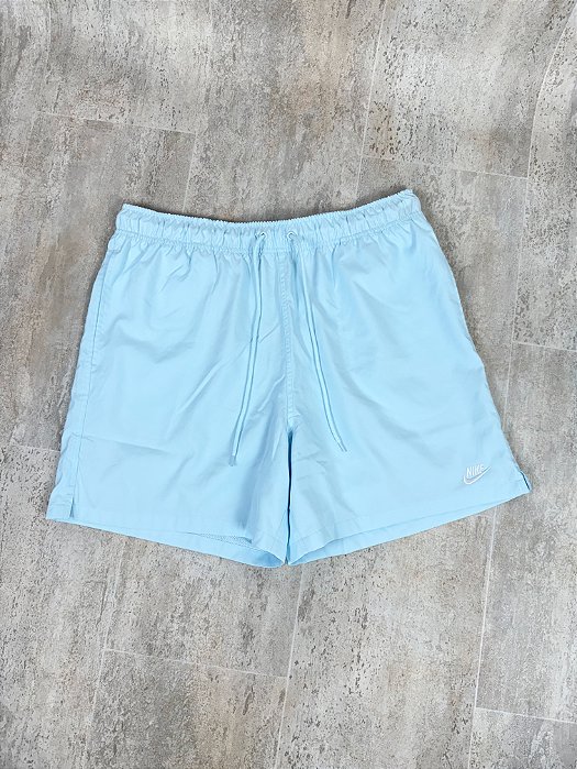 Shorts Nike Club Sportswear Azul Bebê
