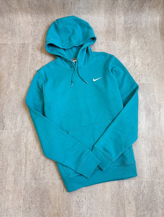 Moletom Nike Swoosh Azul Turquesa
