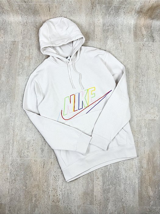 Moletom Nike Icon Colors Creme