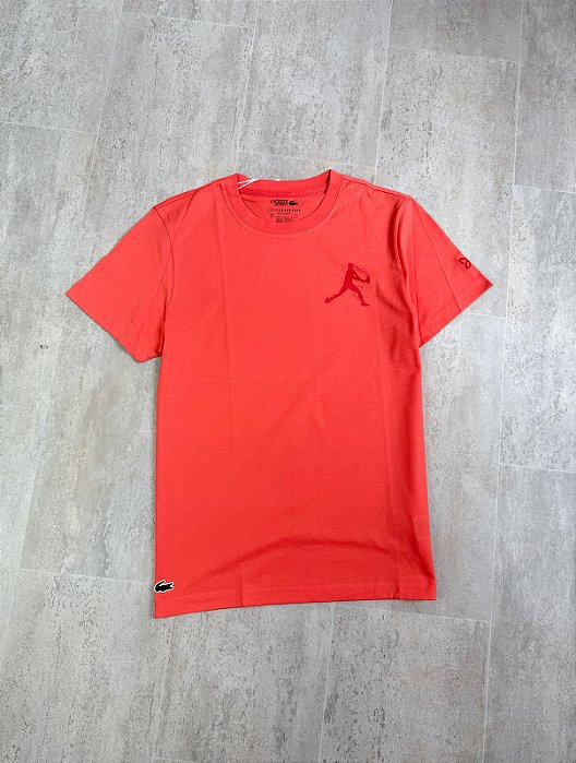 Camiseta Lacoste Djokovic Salmão TH1044