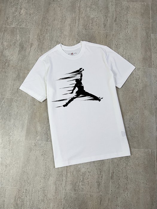 Camiseta Jordan Jumpman Flash Branca