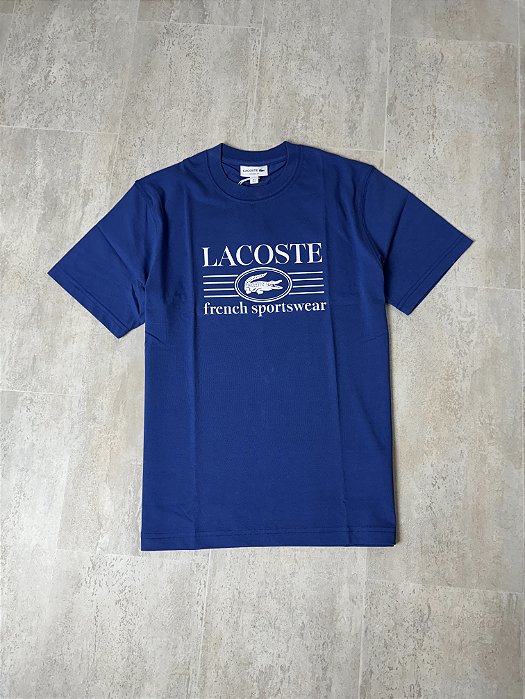 Camiseta Lacoste French Azul TH1265