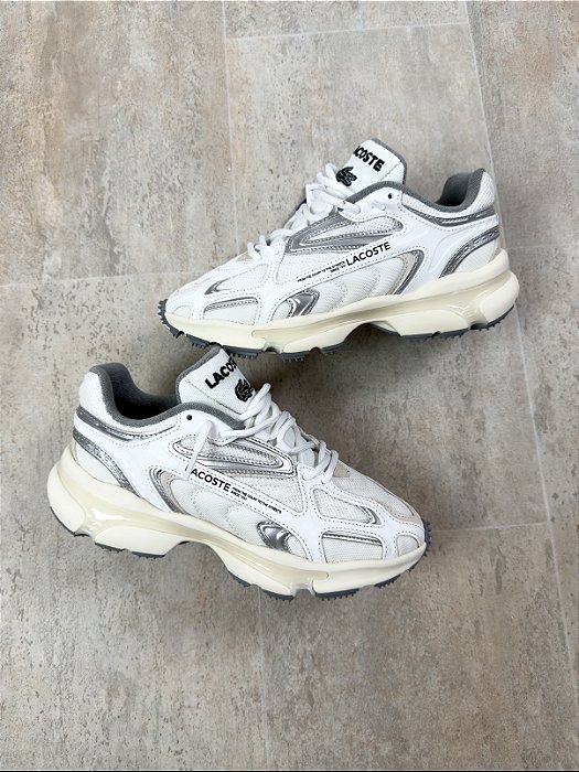 Tênis Lacoste L003 2K24 Off White