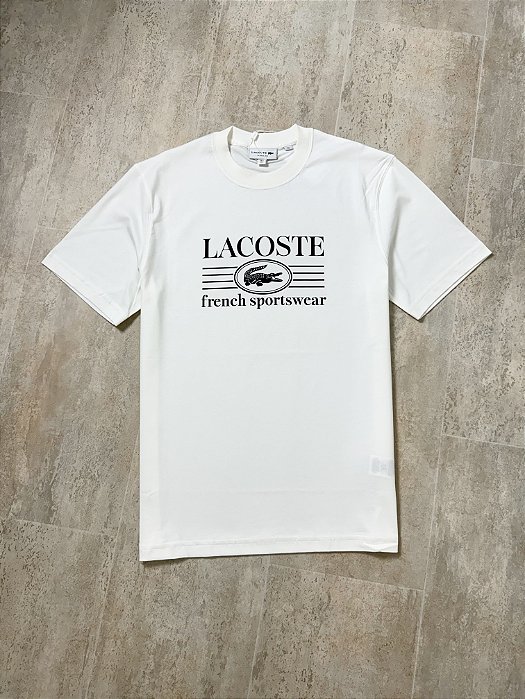 Camiseta Lacoste French Sportswear Branca